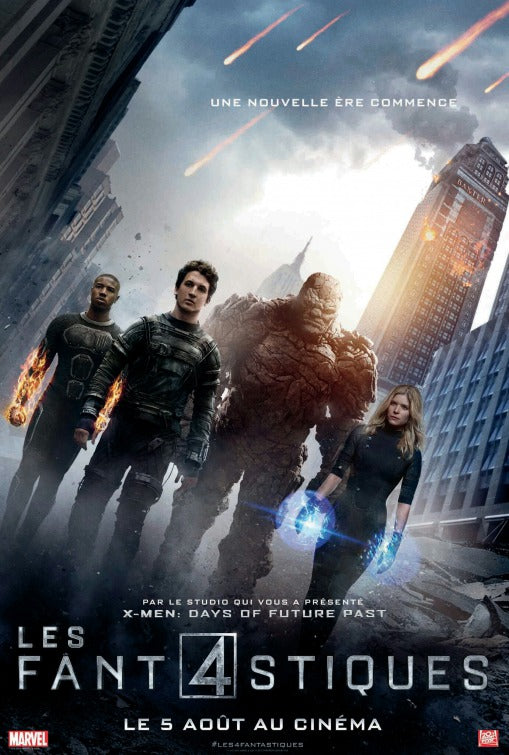 1000 piece jigsaw puzzle for the movie poster: The Fantastic Four (2015) ver11