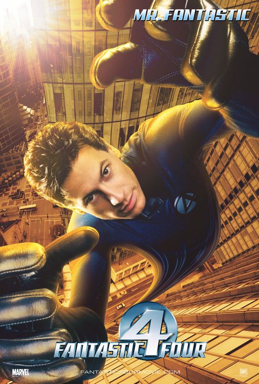 the movie poster: Fantastic Four (2005) ver5