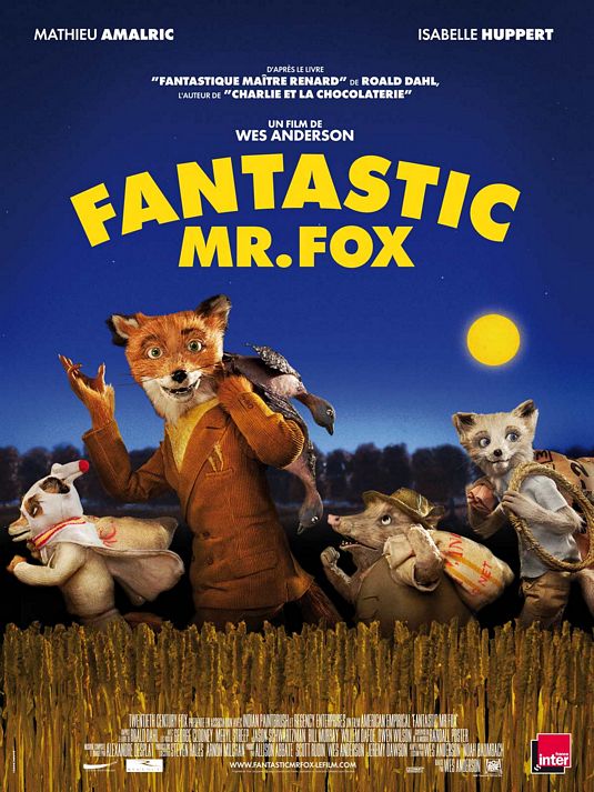 1000 piece jigsaw puzzle for the movie poster: Fantastic Mr. Fox (2009) ver10