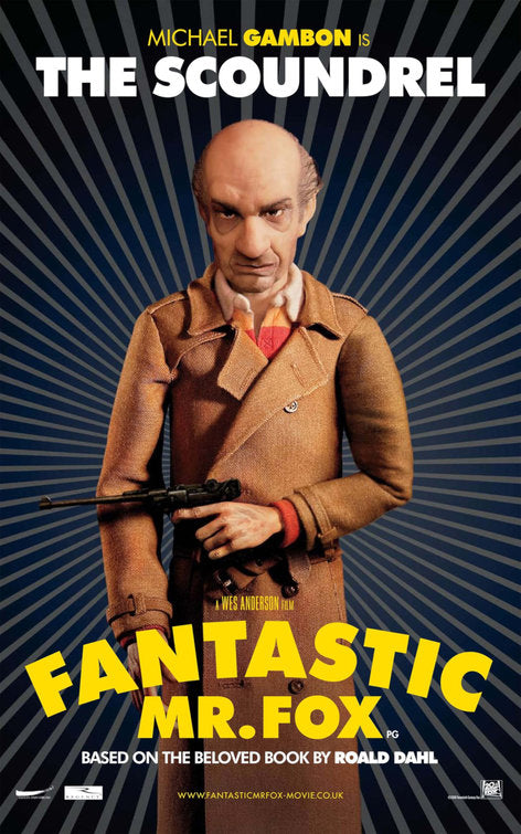 1000 piece jigsaw puzzle for the movie poster: Fantastic Mr. Fox (2009) ver8