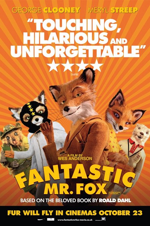 1000 piece jigsaw puzzle for the movie poster: Fantastic Mr. Fox (2009) ver9
