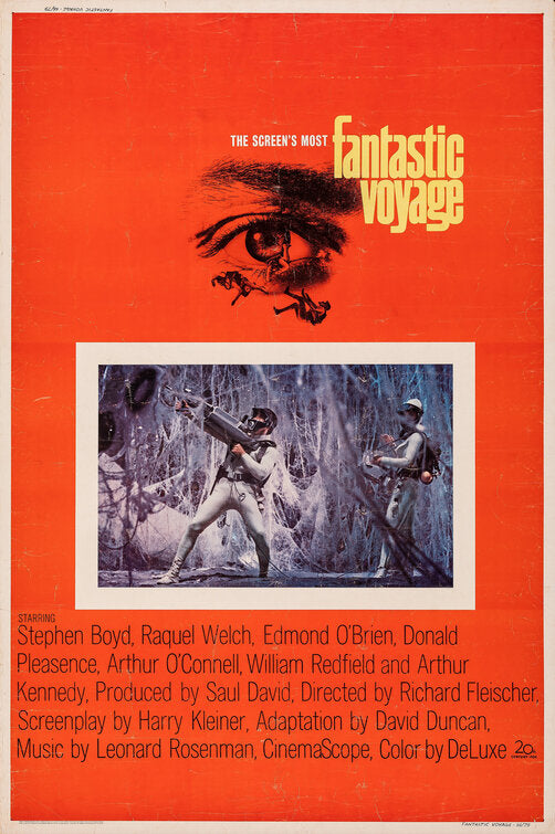 1000 piece jigsaw puzzle for the movie poster: Fantastic Voyage (1966) ver4