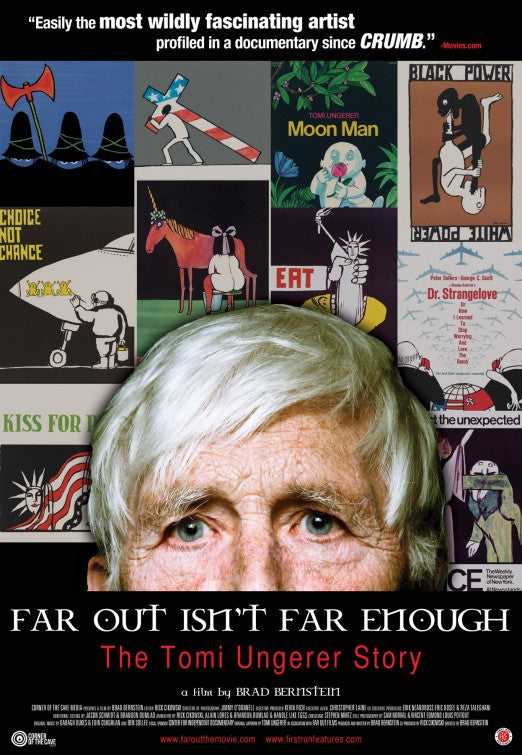 1000 piece jigsaw puzzle for the movie poster: Far Out Isn't Far Enough: The Tomi Ungerer Story (2012) ver2