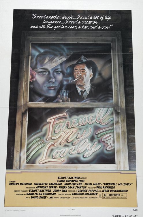 the movie poster: Farewell, My Lovely (1975)