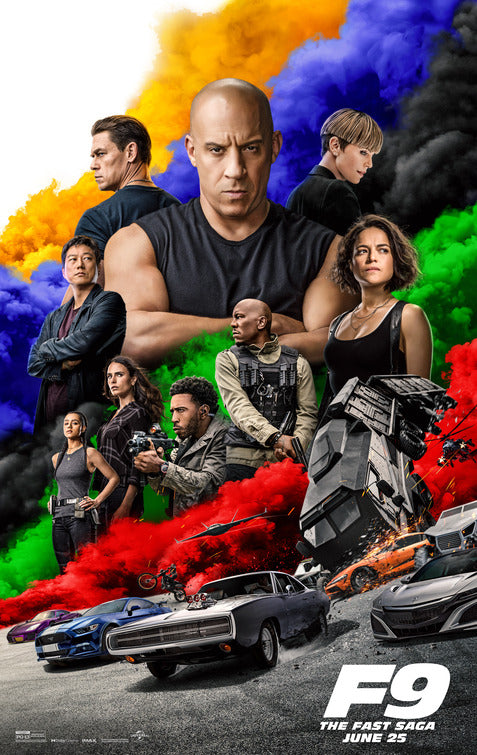 1000 piece jigsaw puzzle for the movie poster: F9 (2021) ver12
