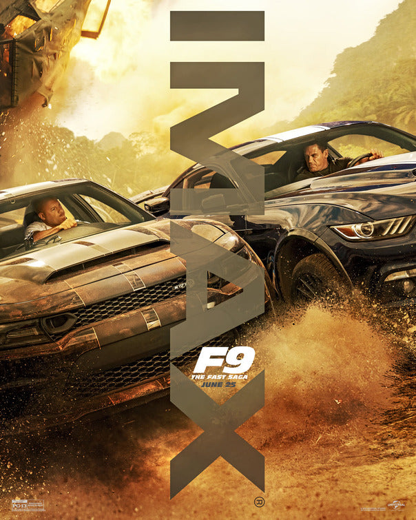 1000 piece jigsaw puzzle for the movie poster: F9 (2021) ver13