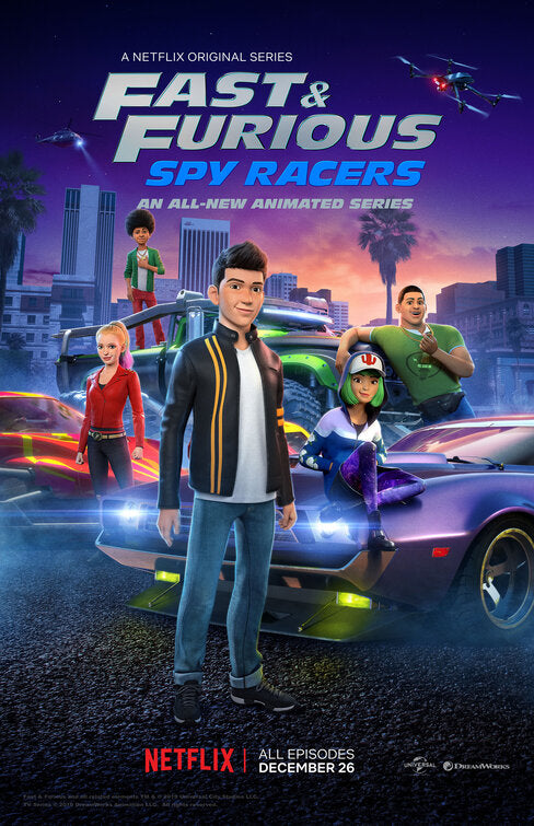 1000 piece jigsaw puzzle for tv poster: Fast & Furious: Spy Racers, ver2