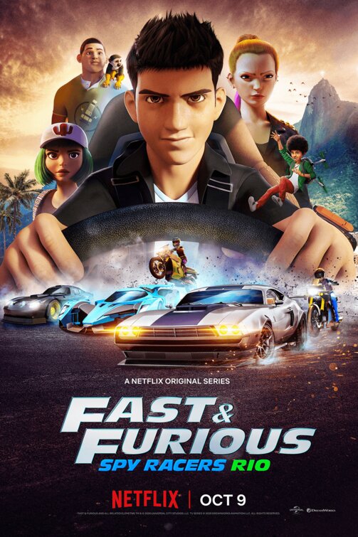 1000 piece jigsaw puzzle for tv poster: Fast & Furious: Spy Racers, ver4