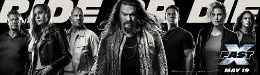 1000 piece jigsaw puzzle for the movie poster: Fast X (2023) ver23