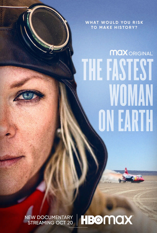 1000 piece jigsaw puzzle for the movie poster: The Fastest Woman on Earth (2022)