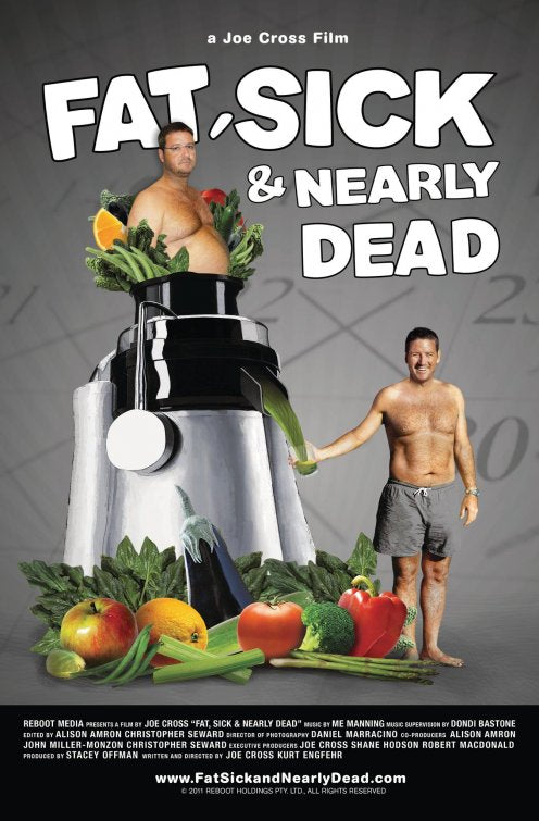 1000 piece jigsaw puzzle for the movie poster: Fat, Sick & Nearly Dead (2011)