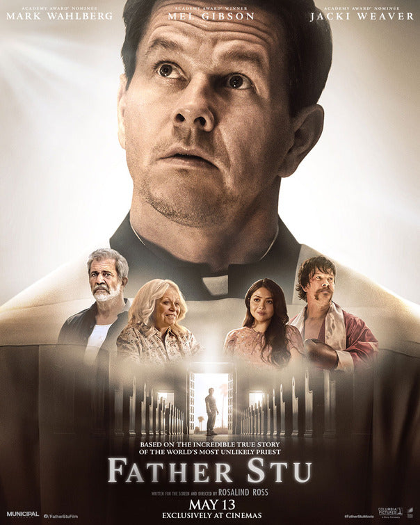 1000 piece jigsaw puzzle for the movie poster: Father Stu (2022) ver2