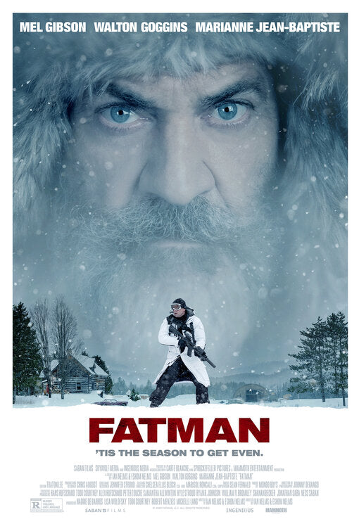 1000 piece jigsaw puzzle for the movie poster: Fatman (2020)