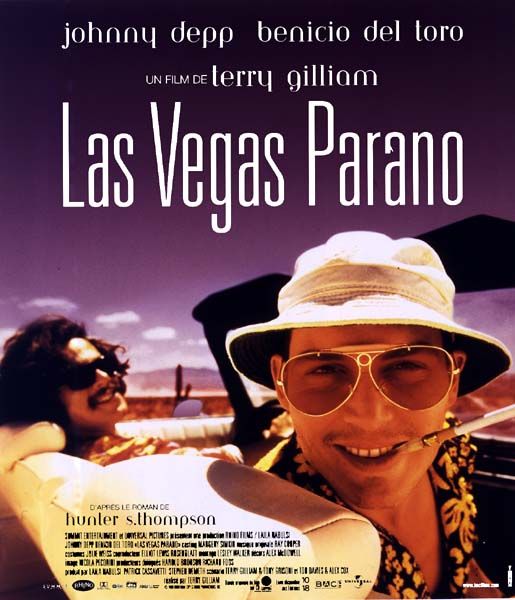 the movie poster: Fear and Loathing in Las Vegas (1998) ver2