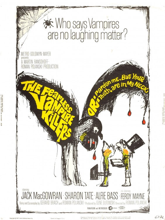 1000 piece jigsaw puzzle for the movie poster: The Fearless Vampire Killers (1967) ver3
