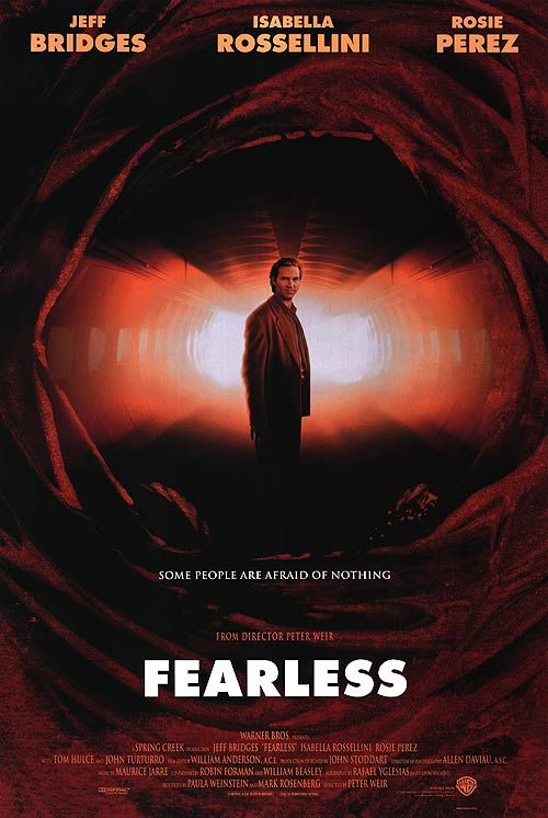 the movie poster: Fearless (1993) ver2