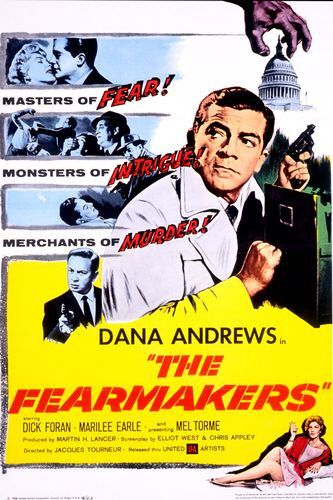the movie poster: The Fearmakers (1958)