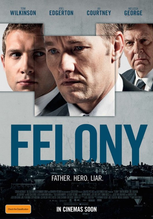 1000 piece jigsaw puzzle for the movie poster: Felony (2014)