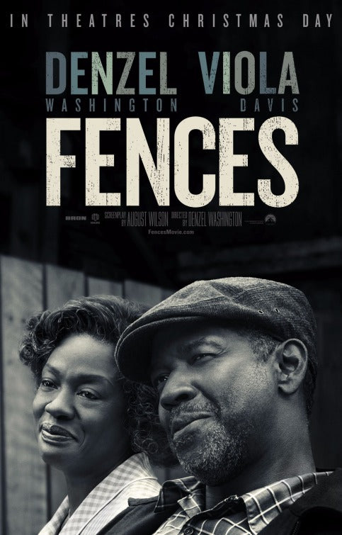 1000 piece jigsaw puzzle for the movie poster: Fences (2016)