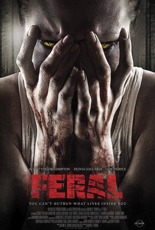 1000 piece jigsaw puzzle for the movie poster: Feral (2018) ver2