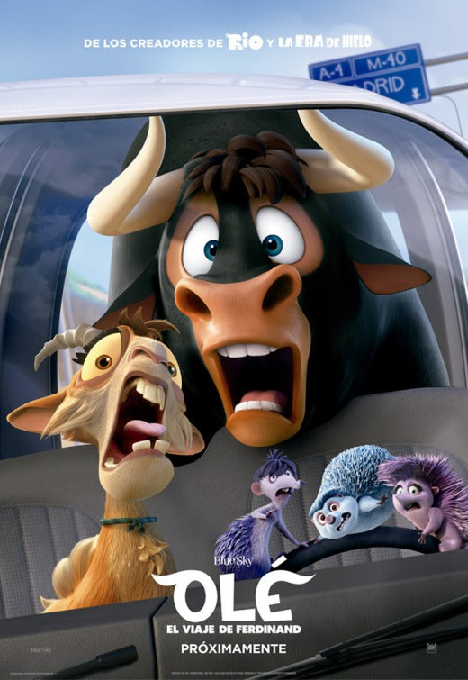 1000 piece jigsaw puzzle for the movie poster: Ferdinand (2017) ver19
