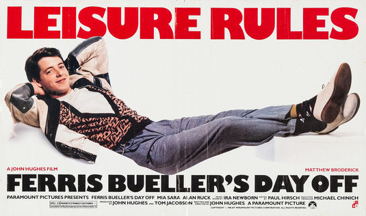 the movie poster: Ferris Bueller's Day Off (1986) ver2