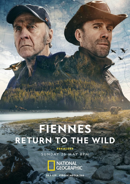 1000 piece jigsaw puzzle for tv poster: Fiennes Return to the Wild