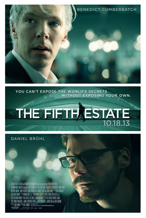 1000 piece jigsaw puzzle for the movie poster: The Fifth Estate (2013)