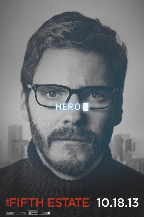 1000 piece jigsaw puzzle for the movie poster: The Fifth Estate (2013) ver2
