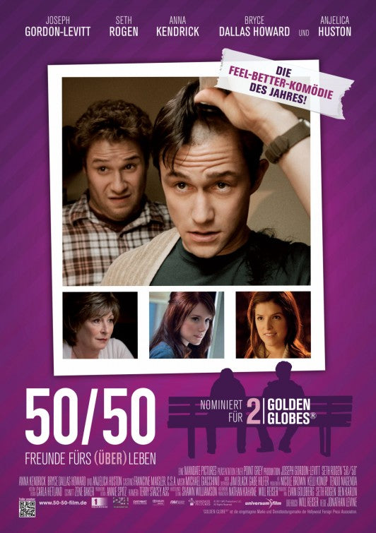 1000 piece jigsaw puzzle for the movie poster: 50/50 (2011) ver3