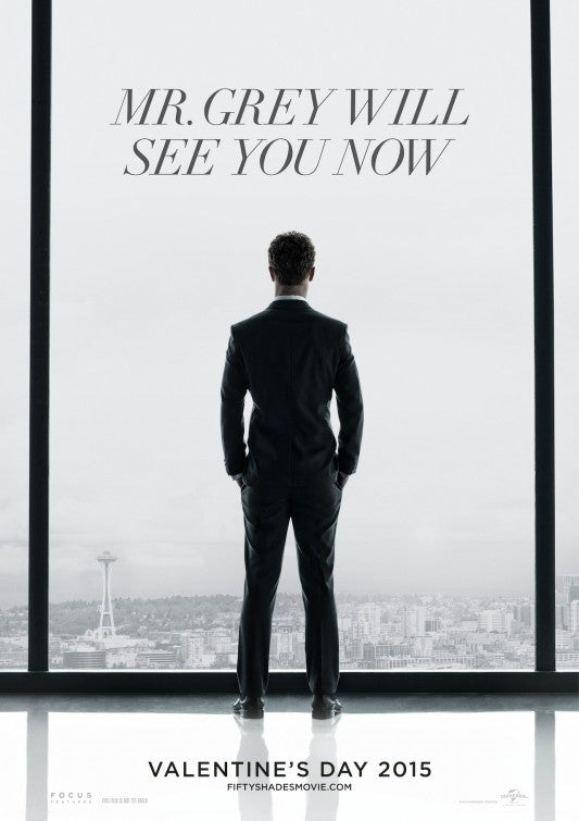 1000 piece jigsaw puzzle for the movie poster: Fifty Shades of Grey (2015)