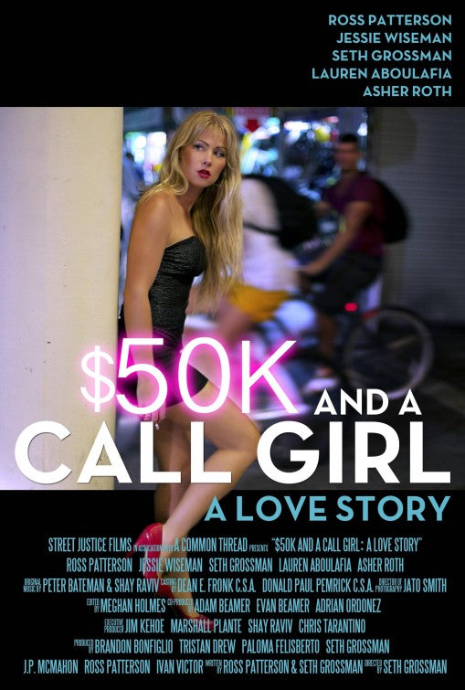 1000 piece jigsaw puzzle for the movie poster: $50K and a Call Girl: A Love Story (2014)