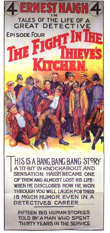 the movie poster: Fight in the Thieve's Kitchen (1921)