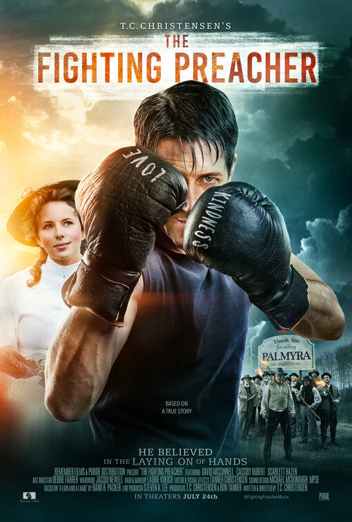 1000 piece jigsaw puzzle for the movie poster: The Fighting Preacher (2019)