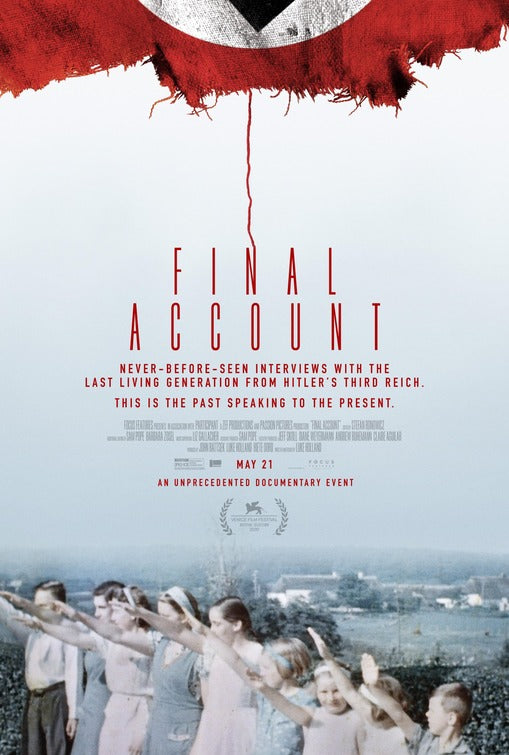1000 piece jigsaw puzzle for the movie poster: Final Account (2021)
