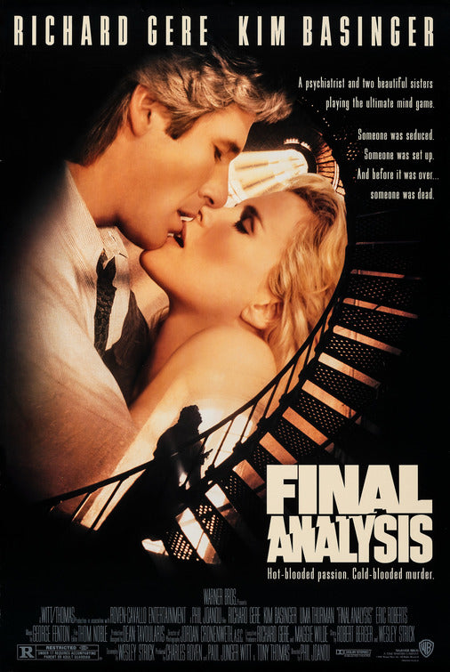 the movie poster: Final Analysis (1992)