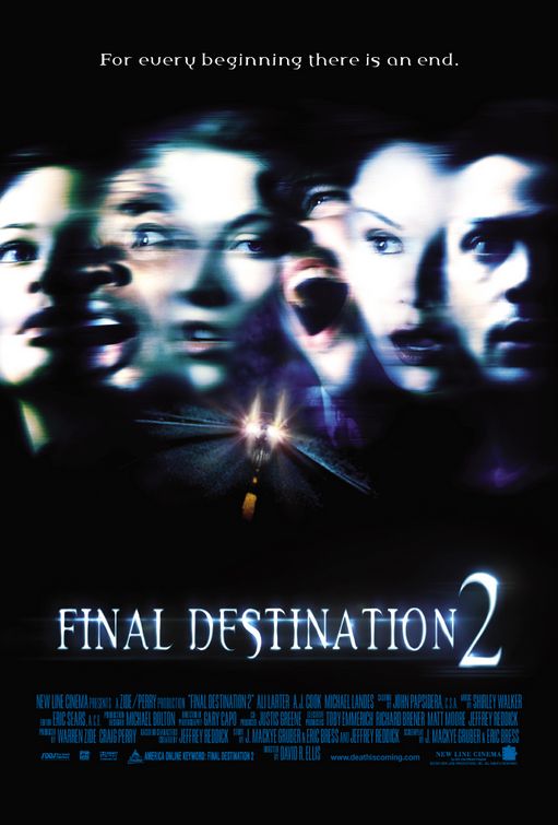 the movie poster: Final Destination 2 (2003)