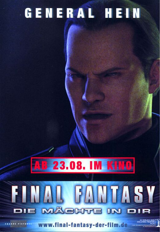 the movie poster: Final Fantasy: The Spirits Within (2001) ver5