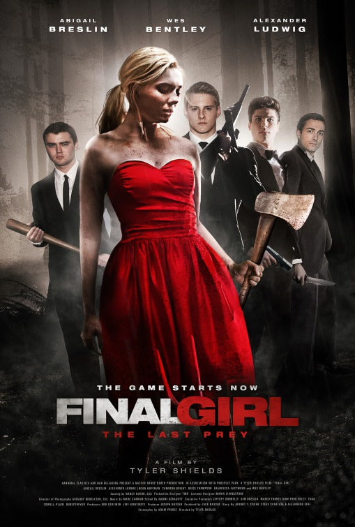 1000 piece jigsaw puzzle for the movie poster: Final Girl (2015)