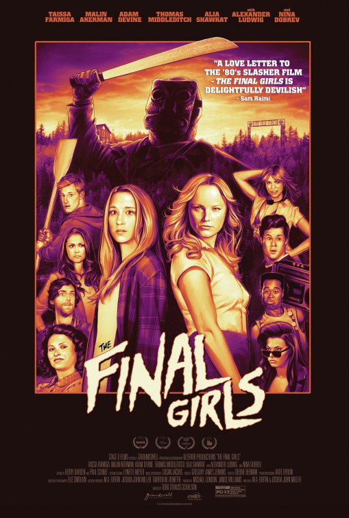 1000 piece jigsaw puzzle for the movie poster: The Final Girls (2015)