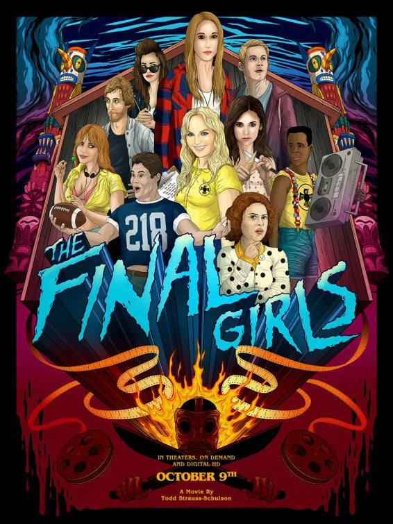 1000 piece jigsaw puzzle for the movie poster: The Final Girls (2015) ver12