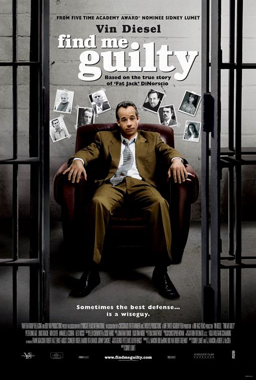 the movie poster: Find Me Guilty (2006)