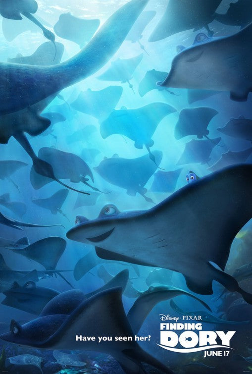 1000 piece jigsaw puzzle for the movie poster: Finding Dory (2016) ver5