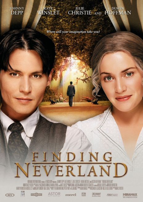 the movie poster: Finding Neverland (2004) ver2