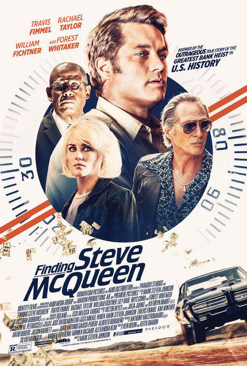 1000 piece jigsaw puzzle for the movie poster: Finding Steve McQueen (2019)