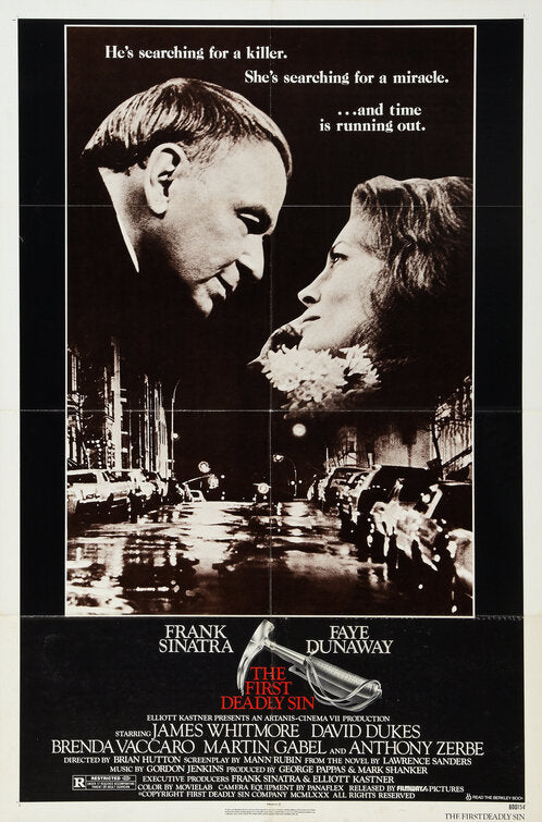 the movie poster: The First Deadly Sin (1980)