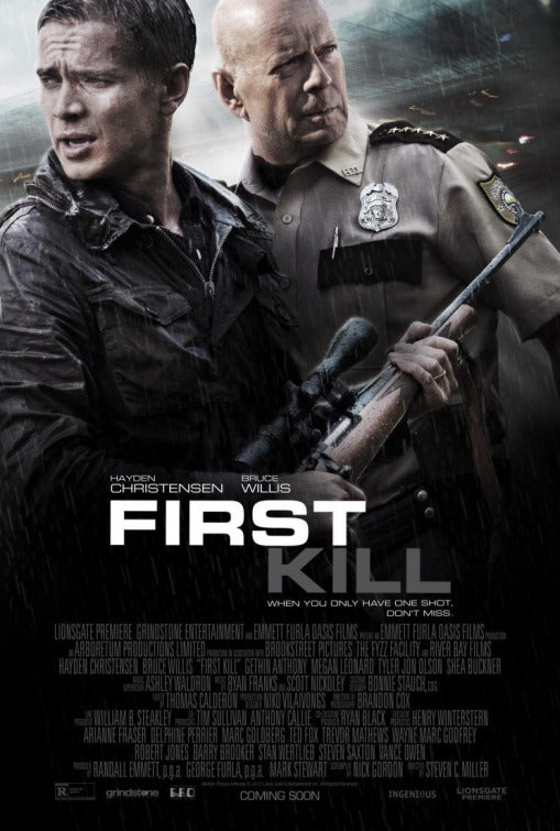 1000 piece jigsaw puzzle for the movie poster: First Kill (2017)