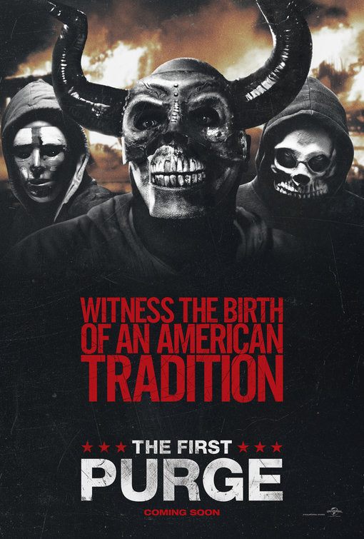 1000 piece jigsaw puzzle for the movie poster: The First Purge (2018) ver3