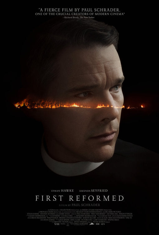1000 piece jigsaw puzzle for the movie poster: First Reformed (2018)