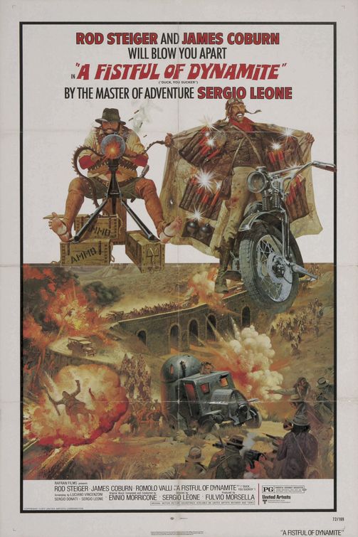 the movie poster: A Fistful of Dynamite (aka Duck You Sucker) (1972)